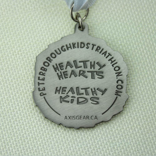 Kids Triathlon Custom soft enamel medals