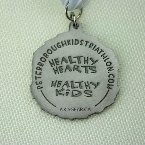 Kids Triathlon Custom soft enamel medals