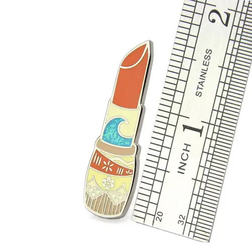 Lipstick Custom Enamel Pins
