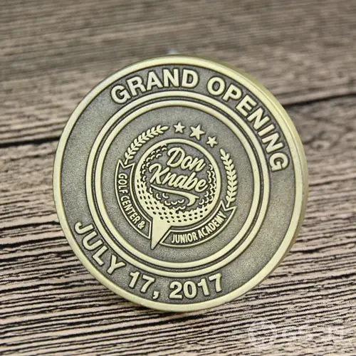 Grand Opening Custom Challenge Coins Grand Opening Custom Challenge Coins