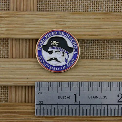 Pearl River High School Die Struck Pins Pearl River High School Die Struck Pins