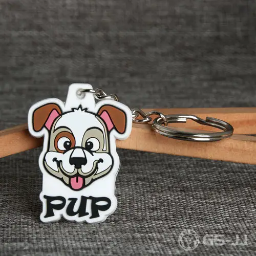 4. PVC Pup Dog Keychain 4. PVC Pup Dog Keychain