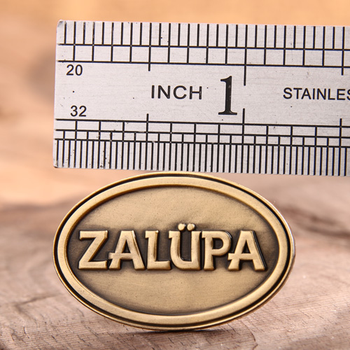 Zalupa Custom Antique Die Struck Lapel Pin