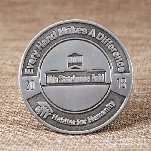 Habitat for Humanity Custom Coins Habitat for Humanity Custom Coins