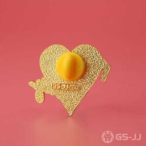 Love Heart Custom Enamel Pins Love Heart Custom Enamel Pins