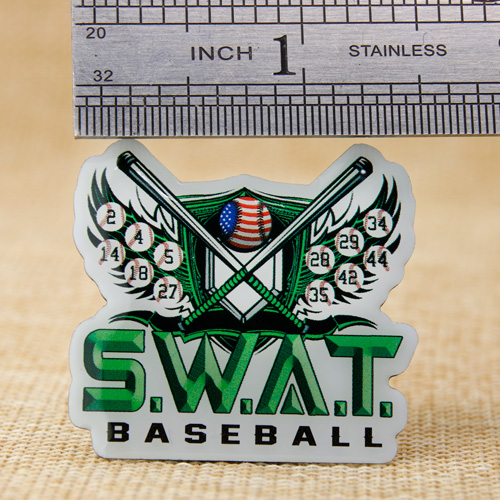 SWAT Baseball Trading Pins
