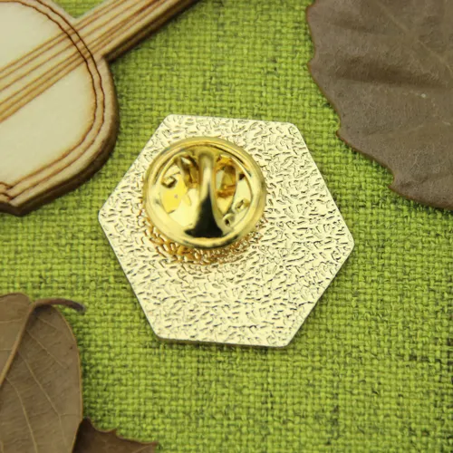 Custom Lapel Pins for Hexagon Custom Lapel Pins for Hexagon