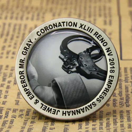 50 Shades of Grey Custom Challenge Coins