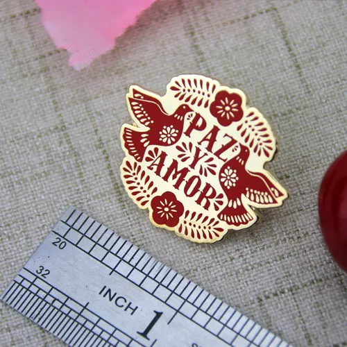 Custom Lapel Pins for Pazy Amor Custom Lapel Pins for Pazy Amor