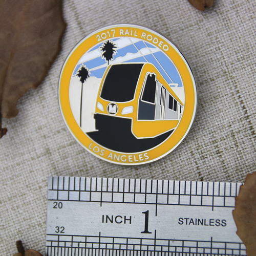 Rail Rodeo Enamel Pins