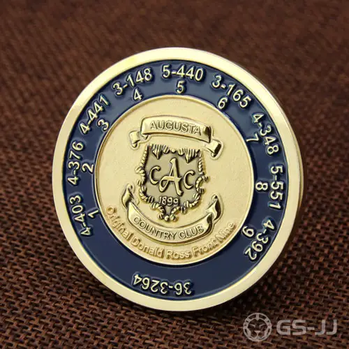 Augusta Country Club Custom Coins Cheap Augusta Country Club Custom Coins Cheap