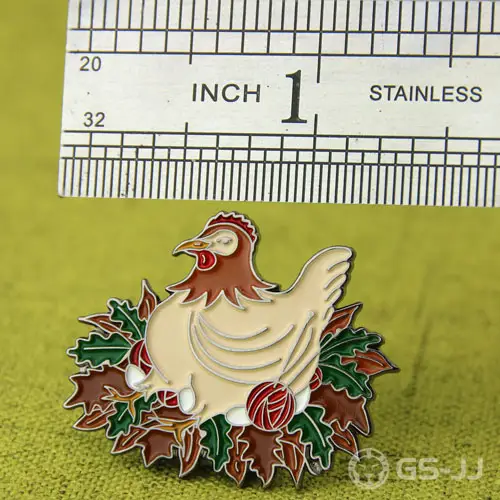 Chicken Lapel Pins Chicken Lapel Pins