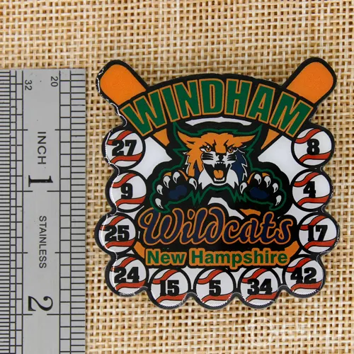 Windham Wildcats Baseball Pin Windham Wildcats Baseball Pin