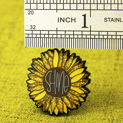 Daisy Enamel Pins