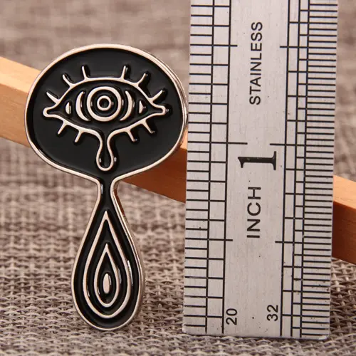 Eye with Tears Custom Pins Eye with Tears Custom Pins