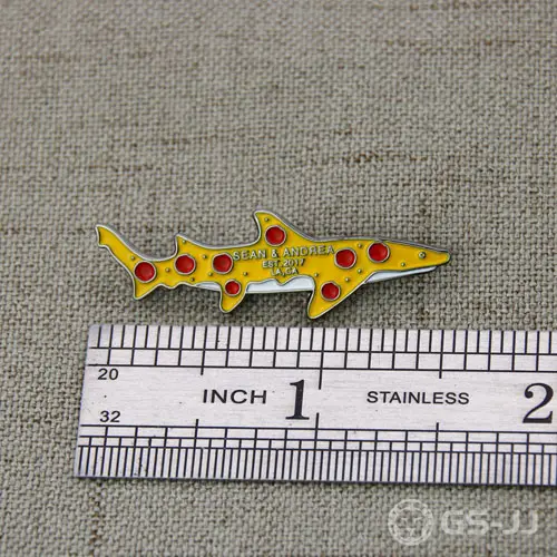 Sean and Andrea Custom Lapel Pins Sean and Andrea Custom Lapel Pins