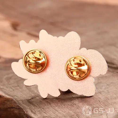 Flower hard enamel pins Flower hard enamel pins
