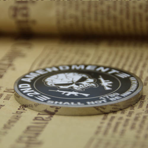 2nd Amendment Custom Challenge Coins