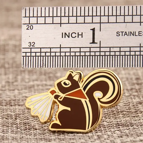 Squirrel custom lapel pins Squirrel custom lapel pins