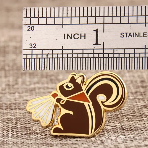 Squirrel custom lapel pins Squirrel custom lapel pins