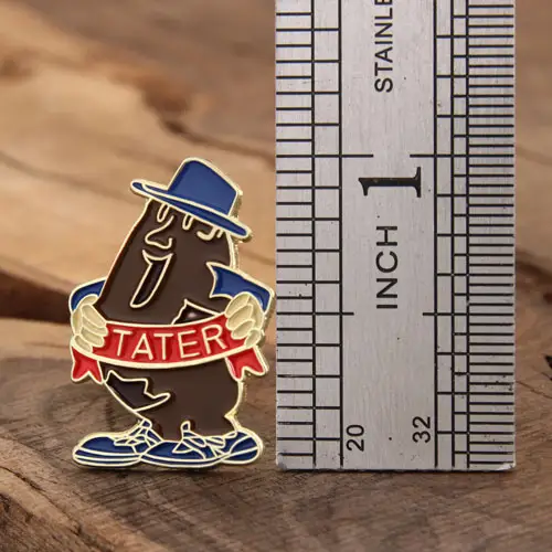 Tater Lapel Pins