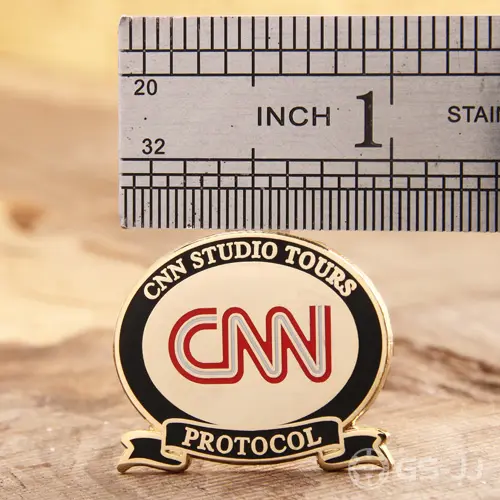 CNN Custom Enamel Pins CNN Custom Enamel Pins