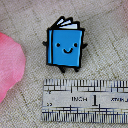 Book custom lapel pins