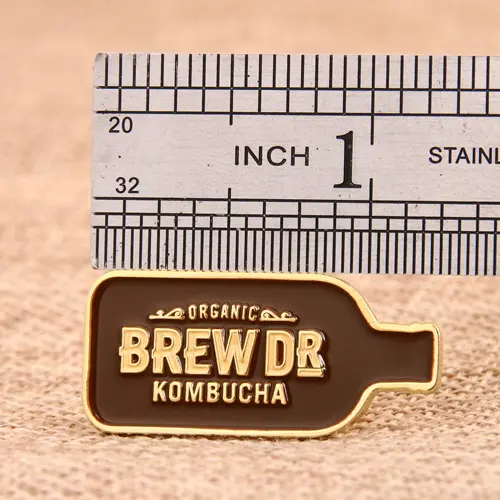 Brew Dr. Kombucha Custom Pins