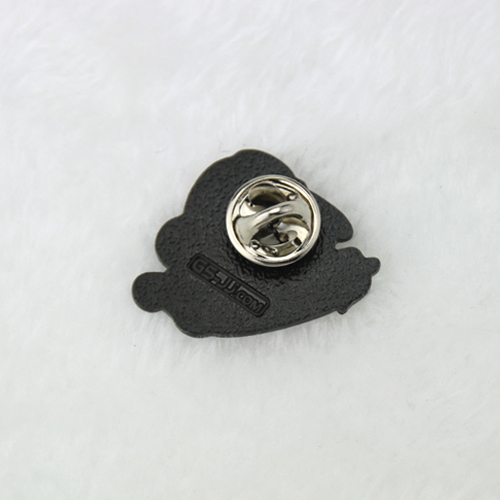 custom enamel pins for Eggplant and Peach