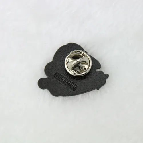 custom enamel pins for Eggplant and Peach