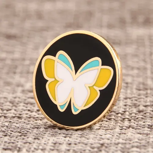 Butterfly shadow lapel pins Butterfly shadow lapel pins