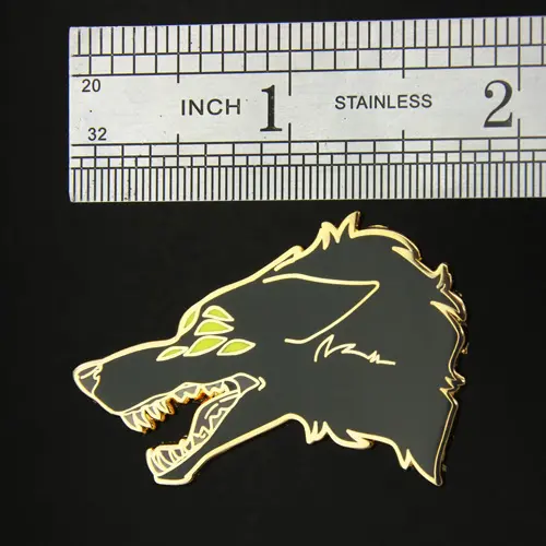 Wolf Enamel Pins Wolf Enamel Pins