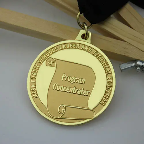 Education Custom Gold Medals
