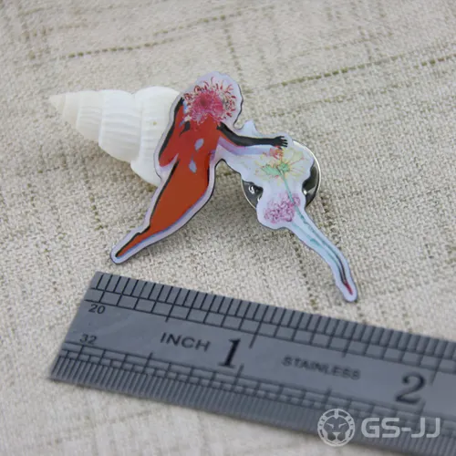 Fairy and Chrysanthemum Lapel Pins Fairy and Chrysanthemum Lapel Pins