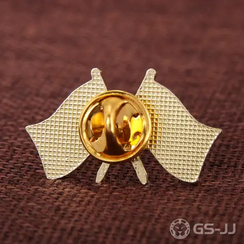 Double Flags Lapel Pins Double Flags Lapel Pins
