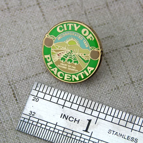 Lapel pins for Placentia Lapel pins for Placentia