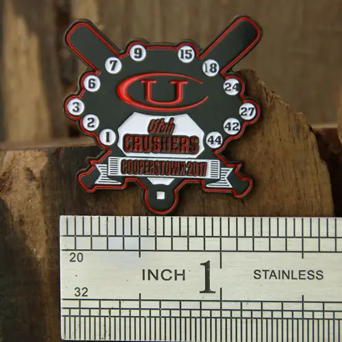 Utah Crushers Baseball Trading Pins