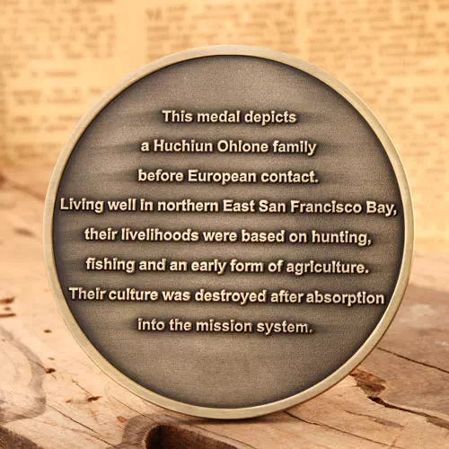 Ancients custom challenge coins