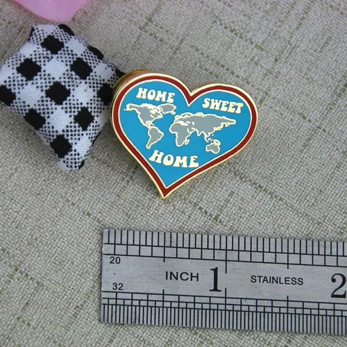 Hard Enamel Pins for World Map Hard Enamel Pins for World Map