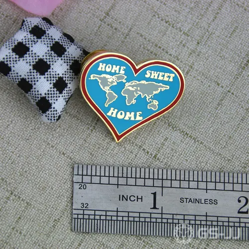 Hard Enamel Pins for World Map Hard Enamel Pins for World Map