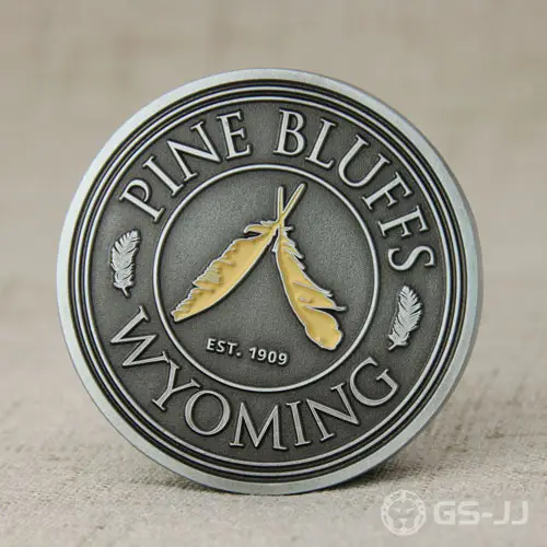 Wyoming Custom Challenge Coins Wyoming Custom Challenge Coins