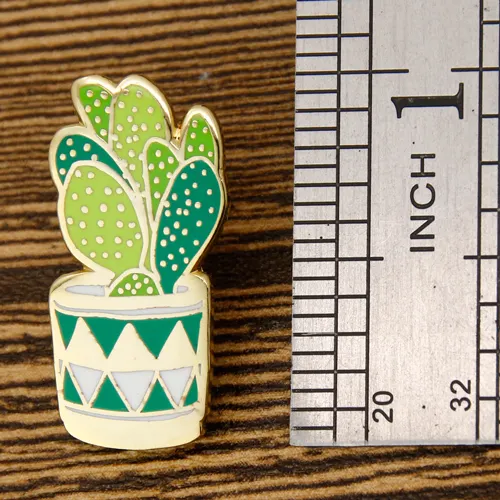 Cactus Enamel Lapel Pins