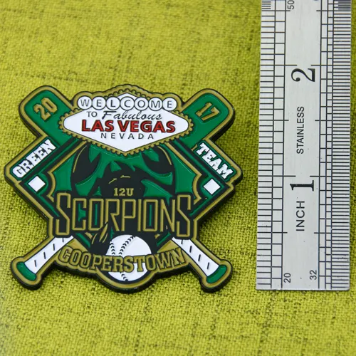 Scorpions Cooperstown Baseball Pins Scorpions Cooperstown Baseball Pins