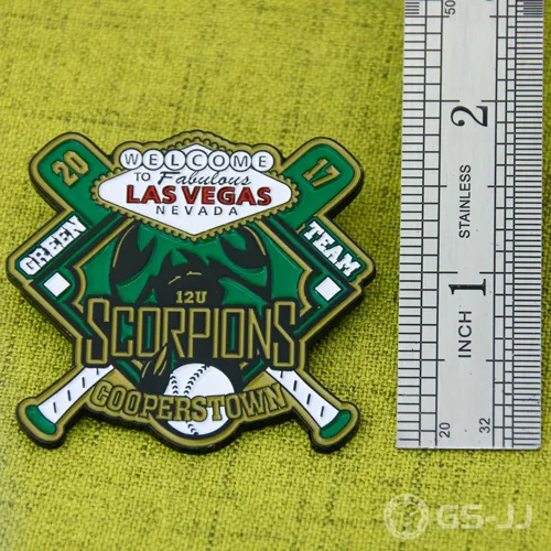 Scorpions Cooperstown Baseball Pins Scorpions Cooperstown Baseball Pins