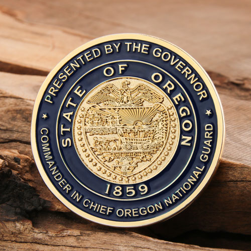 Oregon National Guard Challenge Coins Oregon National Guard Challenge Coins