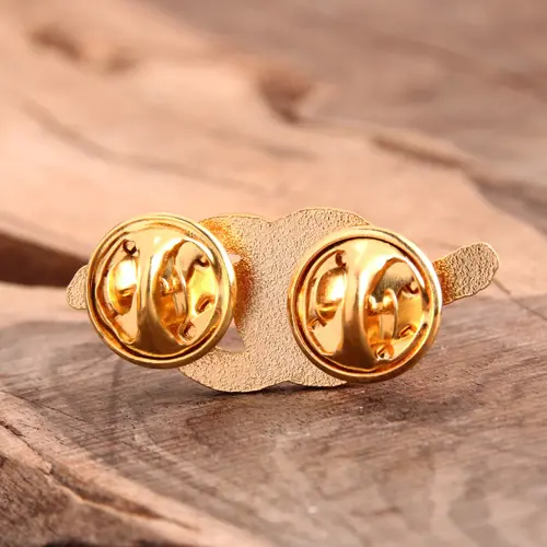 Double ring custom pins
