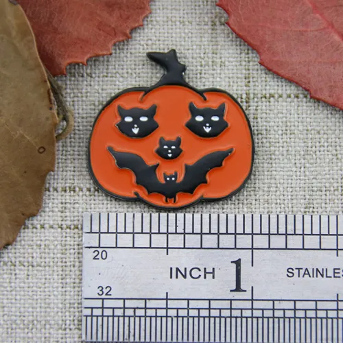 Halloween Pumpkin Custom Lapel Pins Halloween Pumpkin Custom Lapel Pins