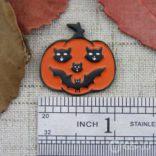 Halloween Pumpkin Custom Lapel Pins Halloween Pumpkin Custom Lapel Pins