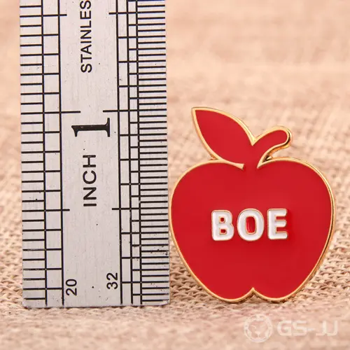 Red Apple Lapel Pins Red Apple Lapel Pins