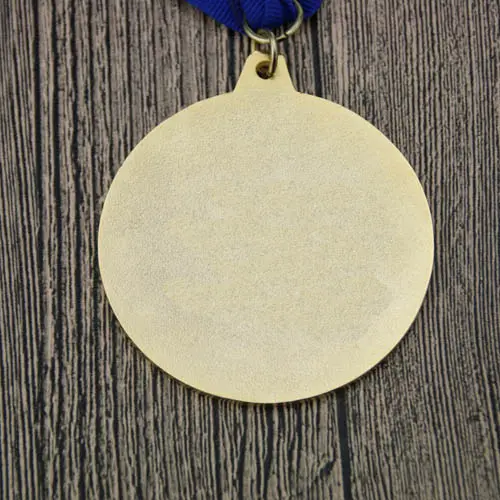 College 5K Race Custom Medals